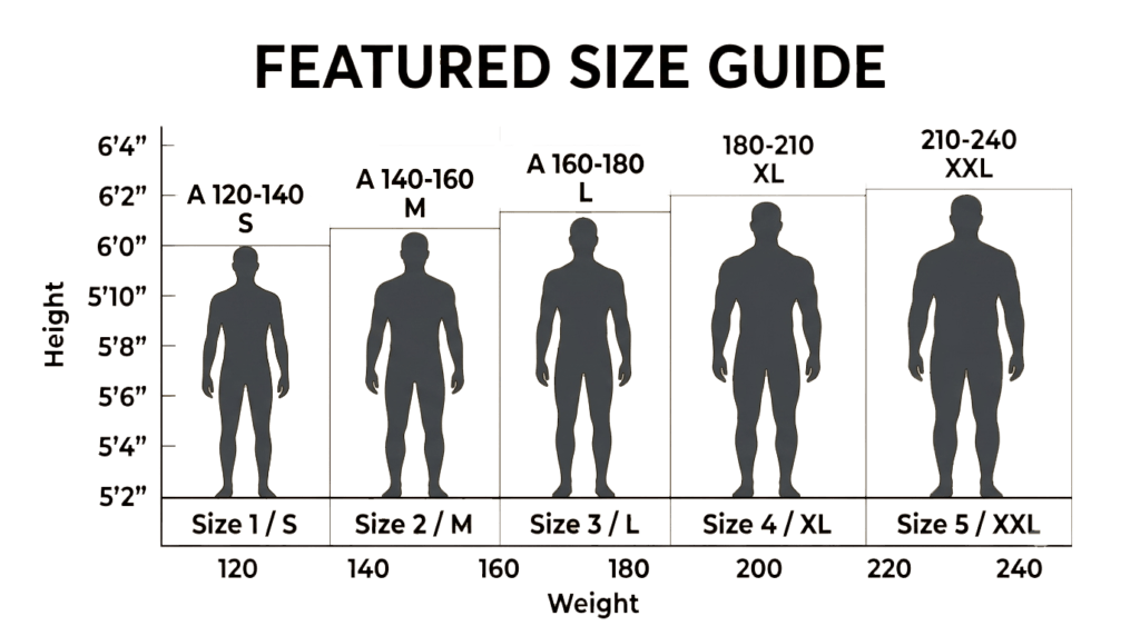 men's pantyhose size guide