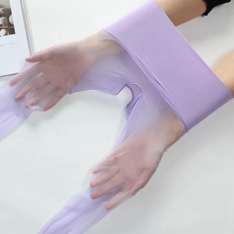 5D Ultra-Thin Seamless Glossy Pantyhose for Men Women 6 5D Ultra-Thin Seamless Glossy Pantyhose for Men Women - Image 6