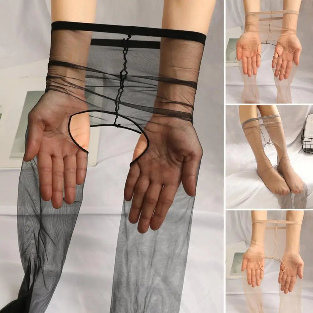 Ladies Ultra-thin Transparent Sexy Temptation Silk Crotchless Female Tights Women Sheer Open Crotch Pantyhose Club Party Medias Ladies Ultra-thin Transparent Sexy Temptation Silk Crotchless Female Tights Women Sheer Open Crotch Pantyhose Club Party Medias