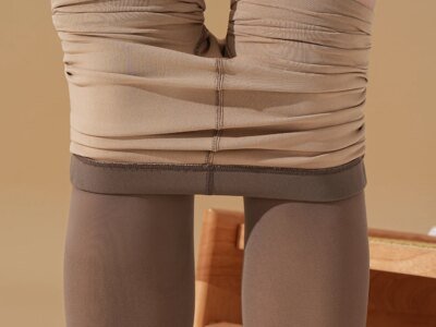 High-Waist Pantyhose Black/Brown - Ultra Elastic Tight Fit, Spring/Autumn Wear (Single/5-Piece/10-Piece)