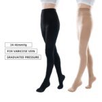 4833 mmore4 S-5XL Plus Size 34-46mmHg Medical Compression Pantyhose Elastic Nursing Varicose Veins Socks Class 3 Pressure Tights Stockings