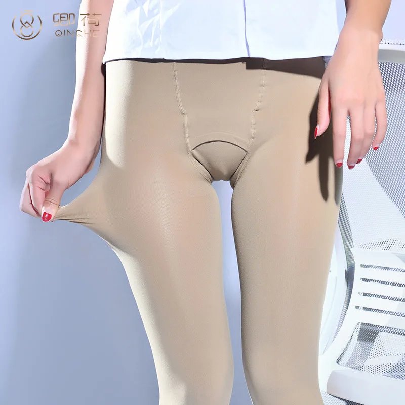 200D Plus Size Men's Ninth Pants Stockings Velvet Newly Autumn Winter - Image 6