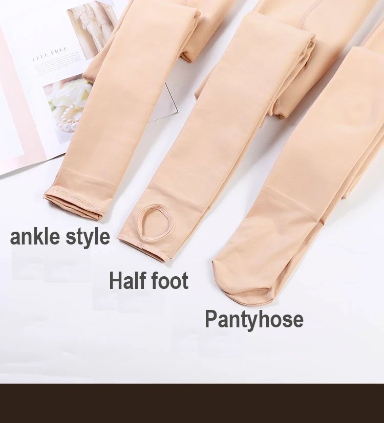 Men's Fleece Thickened Pantyhose High Waist Slim Large Size Autumn Winter