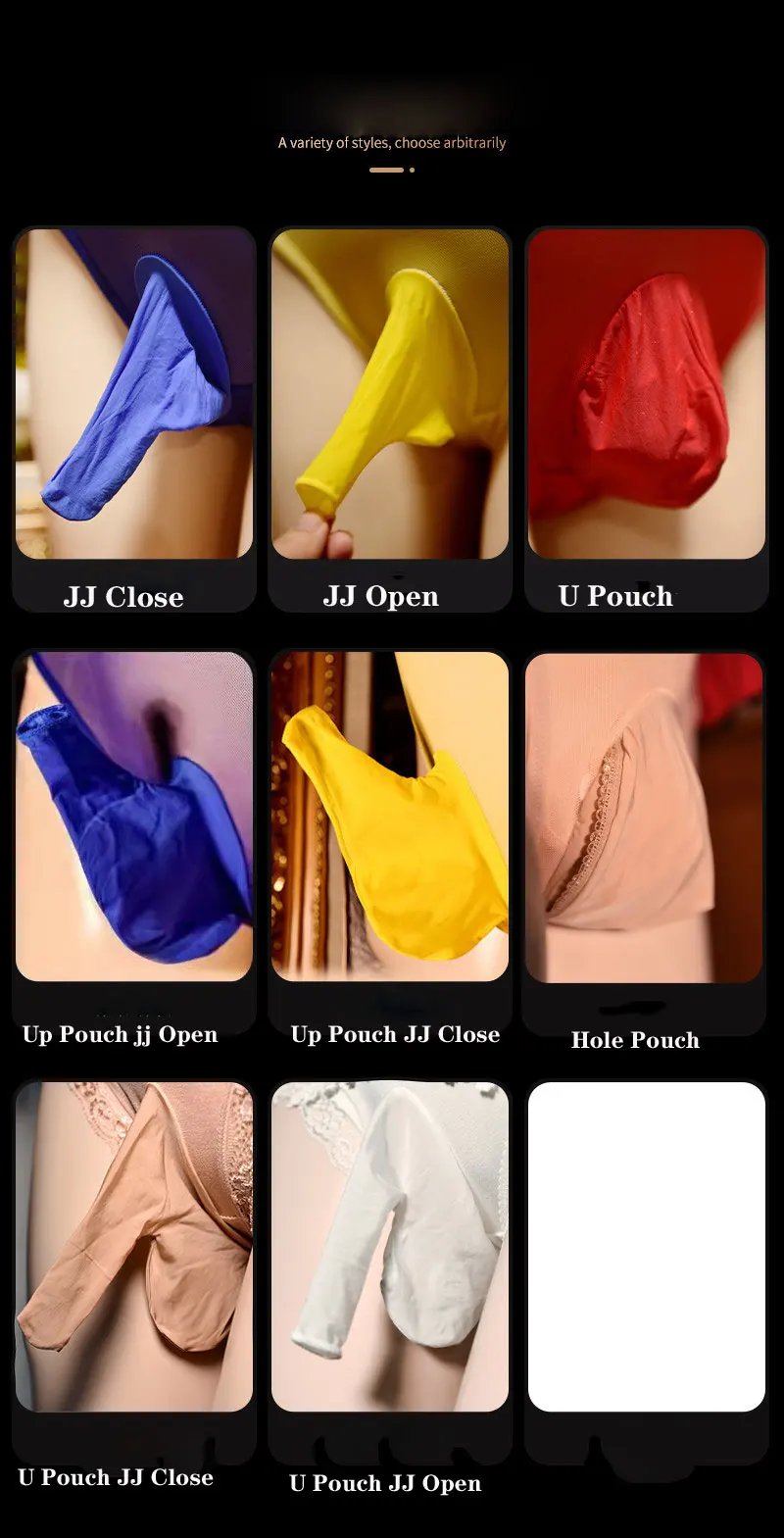 Sexy Men Shiny U Convex Pouch Sheer Glossy Pantyhose Sexy Men Shiny U Convex Pouch Sheer Glossy Pantyhose