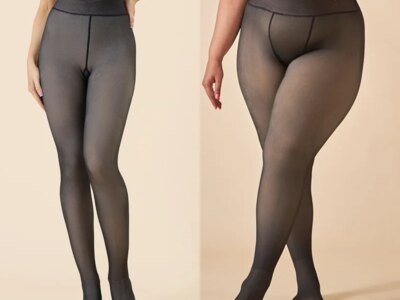 Thick Thermal Winter Translucent Pantyhose